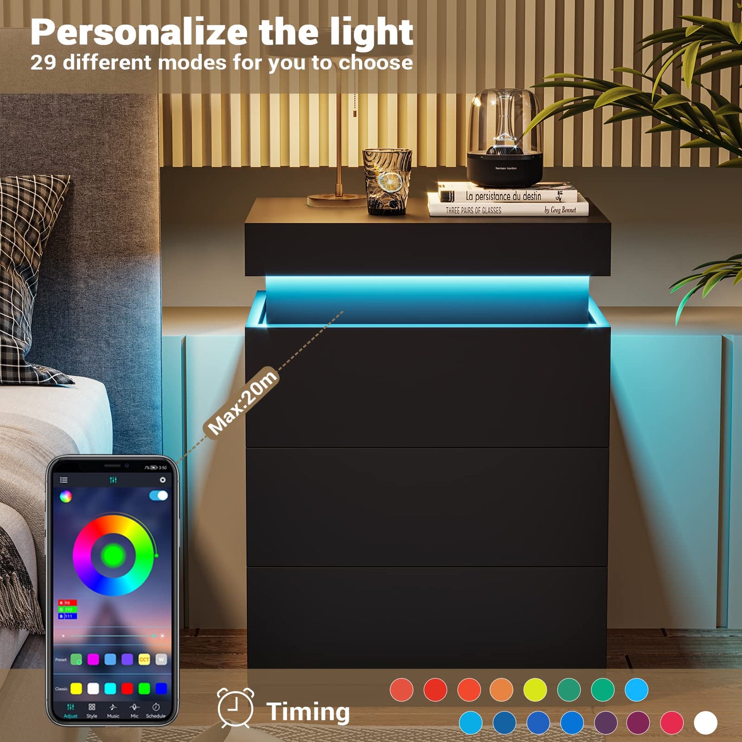 LED night Stand